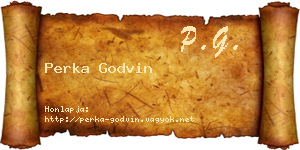 Perka Godvin névjegykártya